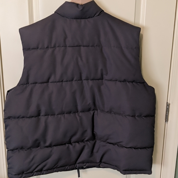 👣Old Navy Grey Puffer Vest with Pockets 2XL - Picture 3 of 5